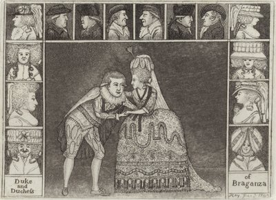 Portraits en tant que duc et duchesse de Bragance - John Kay